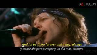 Bon Jovi  Always Sub Español  Lyrics [upl. by Borlow]