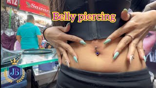 Navel piercing viral trending [upl. by Nyvlem]