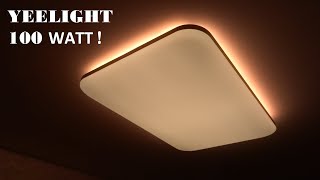 Умный потолочный светильник Yeelight Halo Ceiling Light Pro YLXD49YL с Алисой 100 W Xiaomi MiHome [upl. by Llennor836]