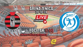 RK Čelik Zenica vs RK Sana 7  26102024 [upl. by Yeung191]