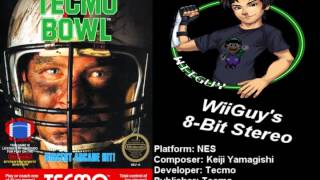 Tecmo Bowl NES Soundtrack  8BitStereo [upl. by Aimik]