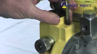 AgriInject  Basic Maintenance  mRoy APB Series Pumps [upl. by Ecirtaemed]