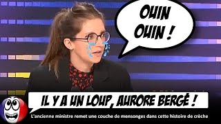 Aurore Bergé CHOUINE et senfonce dans le MENSONGE affaire des crèches privées [upl. by Drofyar]