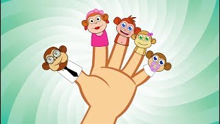 Fingers Family  Apprendre langlais 15 Minutes de Comptines Anglaises avec les Ptits zAmis [upl. by Borman]