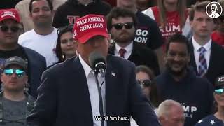 Trumps Ohio Rally Recap in 107 Seconds [upl. by Hi]