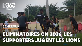 Cameroun les Lions Indomptables sous l’ère de leur nouvel entraîneur vus par leurs supporters [upl. by Regina795]