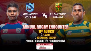 Richmond College vs St Aloysius College  Annual Rugby Encounter 2023 [upl. by Ettennig]