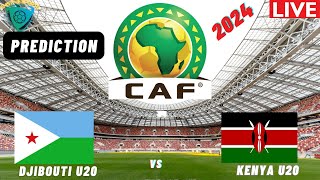 Djibouti vs Kenya CECAFA U20 Africa Nations Cup 2024 Match Preview Prediction [upl. by Emina]