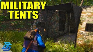 Military Tents amp IS THAT A MECH  Scum Survival  Part 4 Scum Gameplay [upl. by Eytteb]