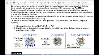 exercices corrigés les facteurs édaphiques la perméabilité et la capacité de rétention [upl. by Coletta]