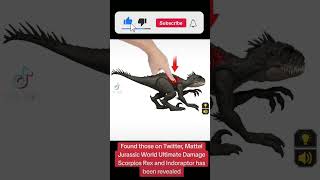 Mattel Jurassic World Ultimate Damage Scorpios Rex and Indoraptor has been revealed [upl. by Eirual]