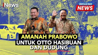 Amanah Prabowo untuk Otto Hasibuan hingga Dudung Abdurachman usai Bertemu  BreakingNews 1510 [upl. by Richia]