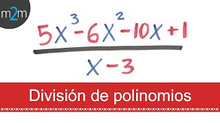 División de polinomios │ejercicio 2 [upl. by Airahs72]