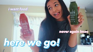 i tried doing a juice cleanse for a day amp here’s how it went [upl. by Ferrigno]