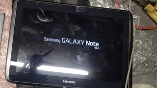 Samsung Note 101 Tablet Battery Check Repair and Stuck Samsung Logo [upl. by Eirtemed]