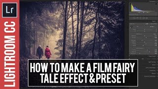 Lightroom Tutorial Using Tone Curves to Create a Fairy Tale Look  Free Preset [upl. by Kendre]