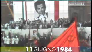 11 giugno 1984 muore Enrico Berlinguer [upl. by Anuayek233]