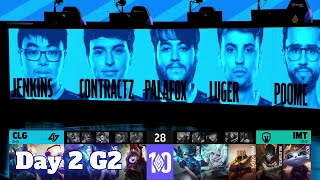 CLG vs IMT  Day 2 LCS 2022 Lock In Groups  CLG vs Immortals full game [upl. by Wein]