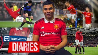 Casemiro On Life At United Old Trafford Atmosphere amp More ❤️‍🔥  Player Diaries 202223 [upl. by Hagile810]