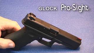 BEST GLOCK PISTOL SIGHTS for the FIGHTING HANDGUN Strongest Lowest Profile amp Fully Adjustable [upl. by Suillenroc30]