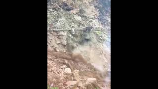 dangerous landsliding In Swat shorts [upl. by Animsay978]