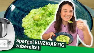 Risotto mit Spargel amp Bärlauch  Dieses FrühlingsRezept musst du probieren  Thermomix® Kochrezept [upl. by Oicneserc66]