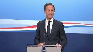 Integrale persconferentie van ministerpresident Rutte na ministerraad van 7 juli 2023 [upl. by Rosati]