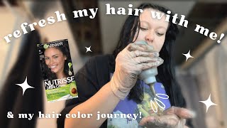 Refresh My Hair With Me✨First Video [upl. by Cowey]