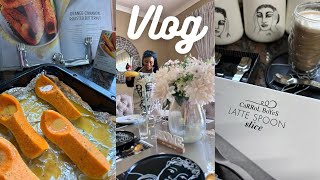 Vlog Cook Sunday lunch with me  Kitchen drawer update  Reading  Grocery Run  and many more [upl. by Pul]