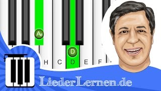 Franzl Lang  Einen Jodler Hör I Gern  Klavier lernen  Musiknoten  Akkorde [upl. by Halonna]