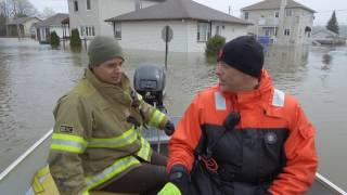 Inondations à Gatineau au 8 mai 2017 [upl. by Monie]