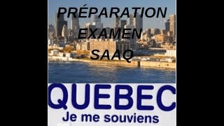 DES POINTS IMPORTANTS POUR RÉUSSIR LEXAMEN DE CONDUITE AU QUÉBEC À LA SAAQ [upl. by Goodhen]