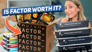 Factor Meals Review Do Factor 75 Meals Actually Save Money [upl. by Hugibert619]