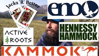 Comparing 5 Popular Hammocks Backpacking amp Camping [upl. by Aihtela]