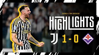 HIGHLIGHTS  JUVENTUS 10 FIORENTINA  A decisive goal by Gatti gives us the win [upl. by Tay]