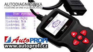 Autodiagnostika SX ONE v CZSKDEAJES [upl. by Zischke312]