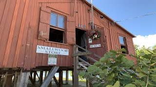 Haunted Smallwood Store in Chokoloskee Site of Edgar Watsons Death Motorcycle Ride Tamiami Trail [upl. by Xanthe]