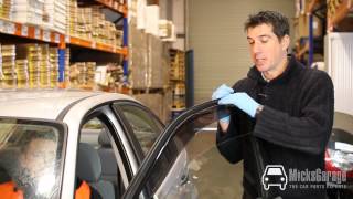 How to Fit Wind Deflectors to Your VW Golf  From MicksGaragecom [upl. by Anesusa]