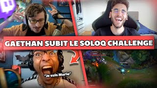 GAETHAN SUBIT LE SOLOQ CHALLENGE IL DEVIENT FOU  Best Of LoL 767 Réactions [upl. by Halik]