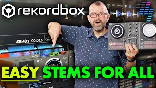 Fastest Way To Use Stems On ALL Rekordbox Gear ❌ Midi mapping [upl. by Annerb]