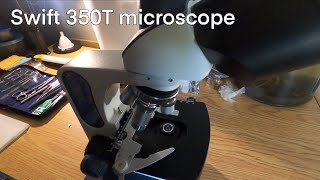 Unboxing Swift SW350T Microscope [upl. by Ardnnek]