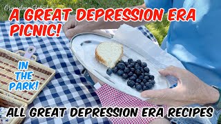 A Great Depression Era Picnic ☀️ All Great Depression Era Recipes Caumsett State Park [upl. by Ecidna658]