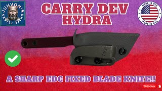 Carry Development  Hydra A great little EDC Fixie V2 coming soon Take a look at this dart [upl. by Haile33]