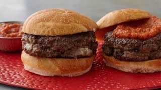 How to Make Guys Inside Out Burger  Food Network [upl. by Pettiford]