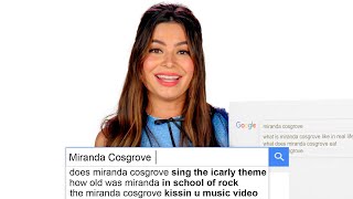 Miranda Cosgrove Answers The Webs Most Searched Questions  WIRED [upl. by Ehtylb]