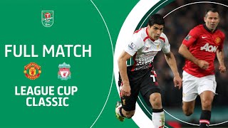 SUAREZ BACK AFTER BITE BAN  Manchester United v Liverpool League Cup classic in full [upl. by Sonahpets735]