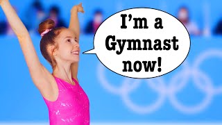 Becoming a Gymnast in One Hour [upl. by Gusta67]