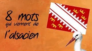 8 mots français empruntés à lalsacien  PTE HS2 [upl. by Olemrac379]