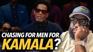 Why Is DL Hughley Jermaine Dupri Chasing Black Men For Their Vote How Much Is Kamala Harris Paying [upl. by Tamer]