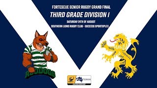 RWA 3rd Grade Div 1 2019 Grand Final  Wanneroo v Nedlands [upl. by Starobin]